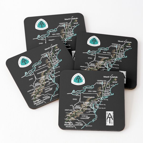 Item preview, Appalachian Trail Map designed and sold by ThreadsNouveau.