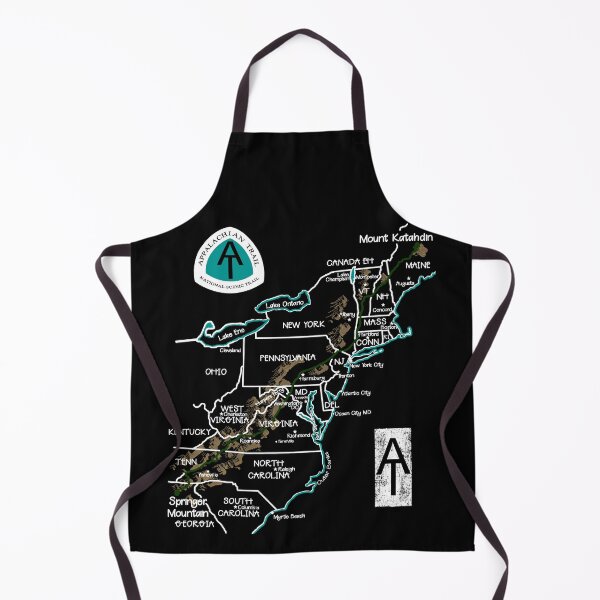 Item preview, Appalachian Trail Map designed and sold by ThreadsNouveau.