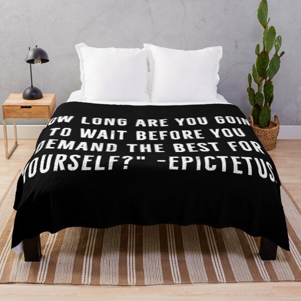 Item preview, Demand The Best For Yourself - Epictetus designed and sold by PhilosophyWear.