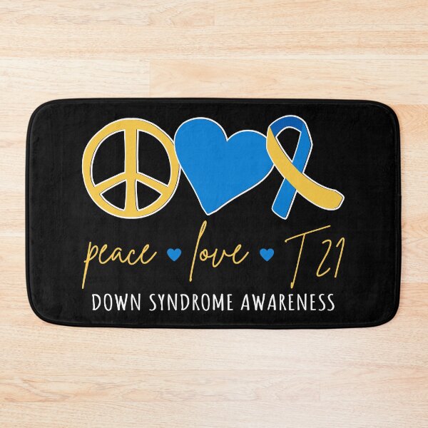Item preview, Peace Love T21 - Down Syndrome Awareness III designed and sold by Lemon Pepper.
