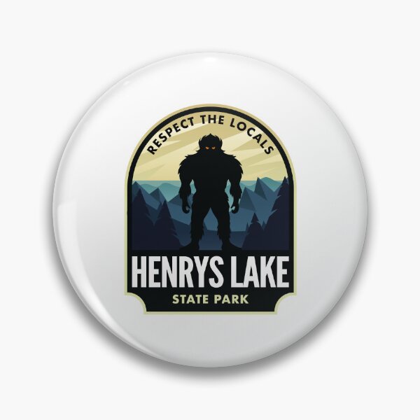 Item preview, Henrys Lake Idaho Bigfoot Sasquatch designed and sold by HalpinDesign.