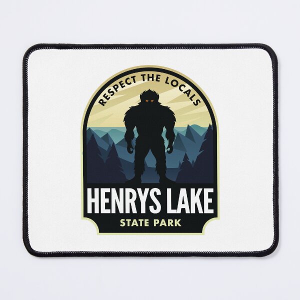 Item preview, Henrys Lake Idaho Bigfoot Sasquatch designed and sold by HalpinDesign.