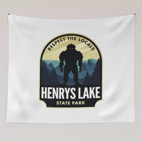 Item preview, Henrys Lake Idaho Bigfoot Sasquatch designed and sold by HalpinDesign.