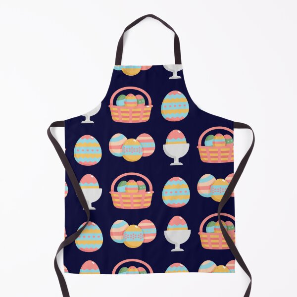 Item preview, happy easter colorful design of easter eggs in pastel colors designed and sold by DahliaBlanche.