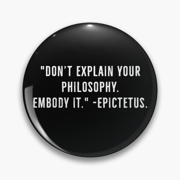 Item preview, Embody Your Filosofy - Epictetus designed and sold by PhilosophyWear.