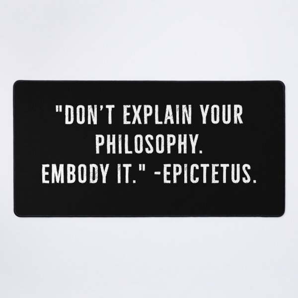 Item preview, Embody Your Filosofy - Epictetus designed and sold by PhilosophyWear.