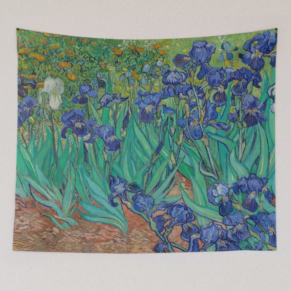 Item preview, Iris Flor Flor Primavera van Gogh designed and sold by Ankerd.