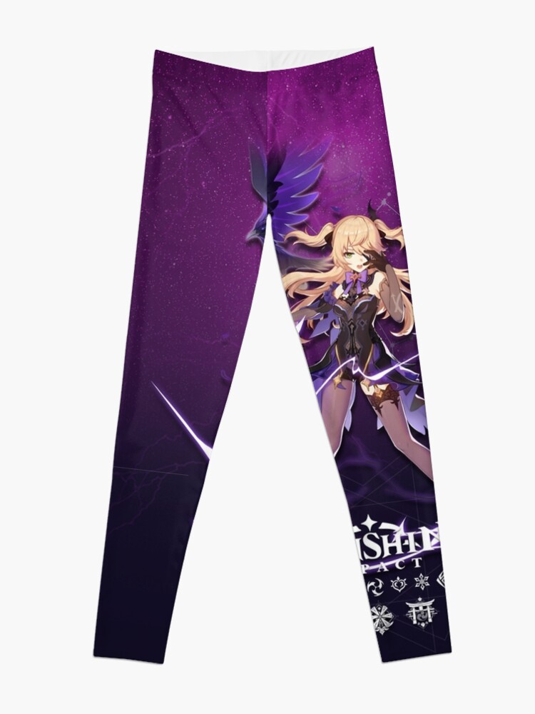 Fischl Electro Character Genshin Impact Leggings for Sale by