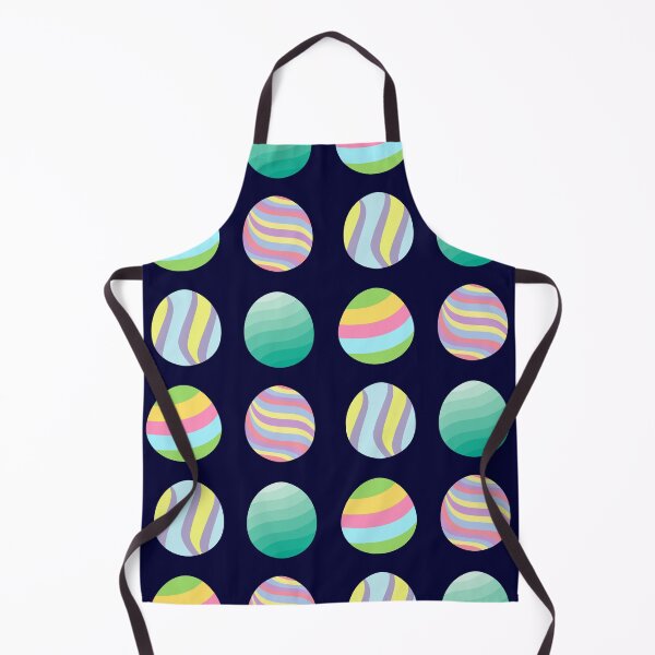 Item preview, happy easter colorful design of easter eggs in pastel colors designed and sold by DahliaBlanche.