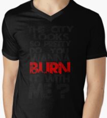 Hollywood Undead - City Men's V-Neck T-Shirt