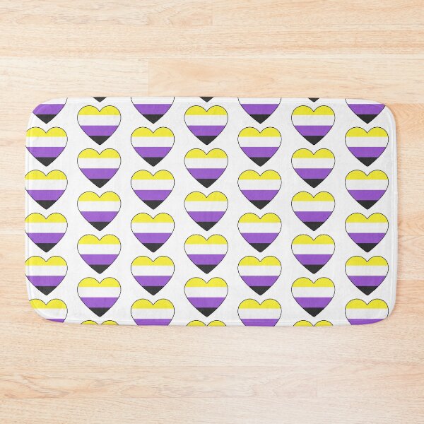Item preview, Pride Heart - Non Binary designed and sold by littlegrnhat.