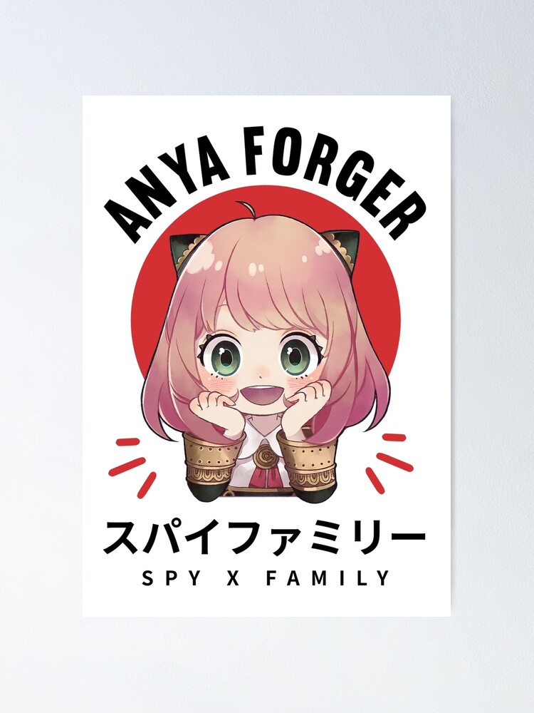 Póster «Anya Forger - Espía X Familia» De Neelam789 | Redbubble