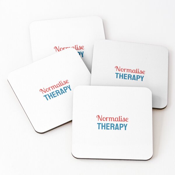 Item preview, Terapia de normalización - Salud mental - Cotizaciones de autocuidado (ortografía británica) designed and sold by Inspirationmotivation.