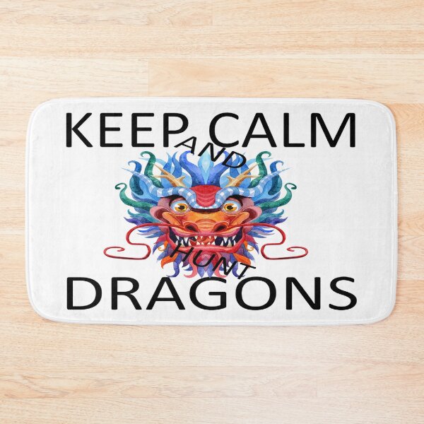 Item preview, Keep Calm and Hunt Dragons designed and sold by davidmurtagh.