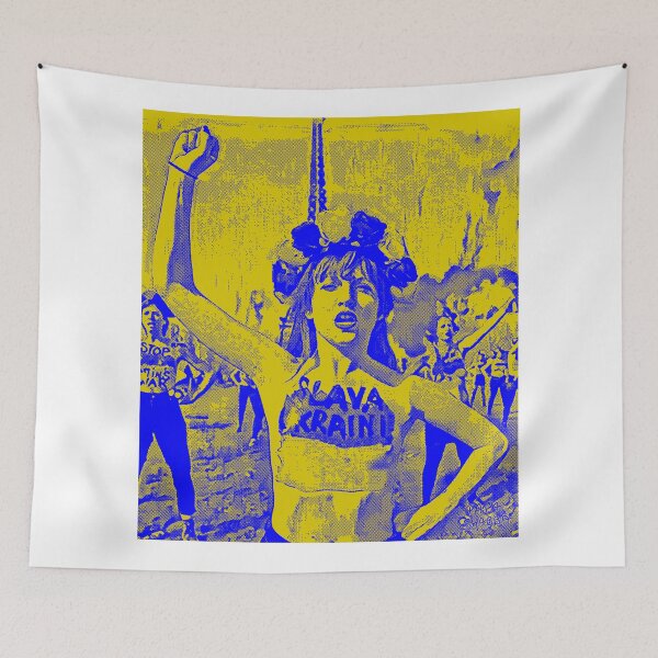 Item preview, Slava Ukraini; Women Power; Ukraine; designed and sold by StickerApe.