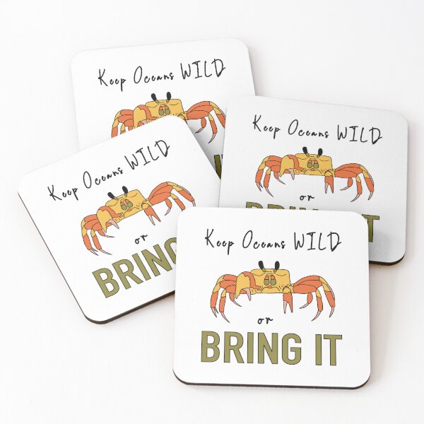 Item preview, Angry Crab for Save the Oceans designed and sold by christeldussart.