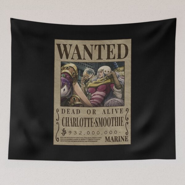 Item preview, Charlotte Smoothie Wanted One Piece Bounty Poster designed and sold by One Piece Bounty Poster.