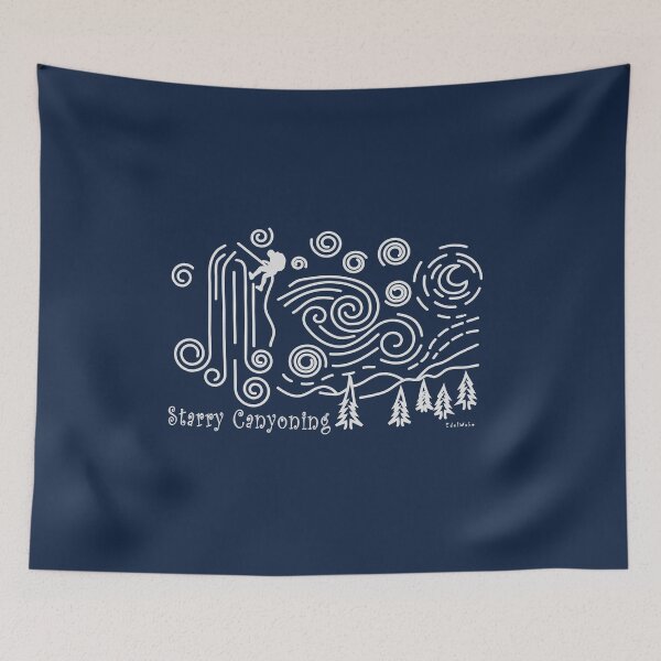 Item preview, STARRY CANYONING WHITE designed and sold by edelwdavid.