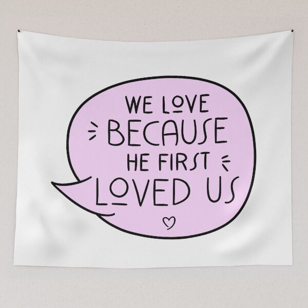 Item preview, Copy of In love christian sticker designed and sold by Raquel Quintana.