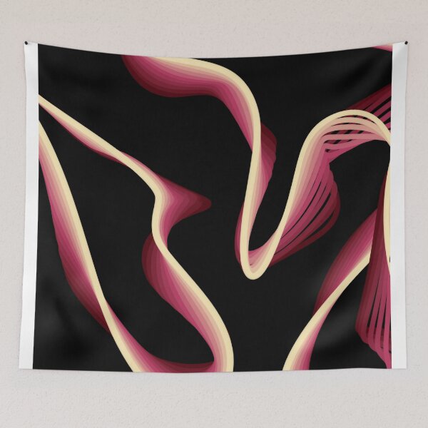 Item preview, Ribbon Rose Driven abstract art  designed and sold by Ariel Guevara.
