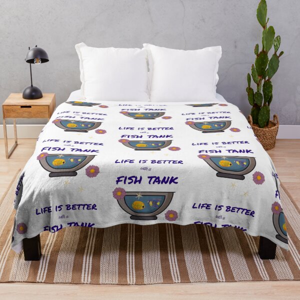 Item preview, life is better with a fish tank funny gift Idea for designed and sold by KHELISTORE.