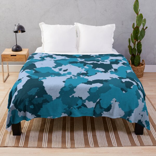 Item preview, Blue Camouflage designed and sold by Inez-kemmy.