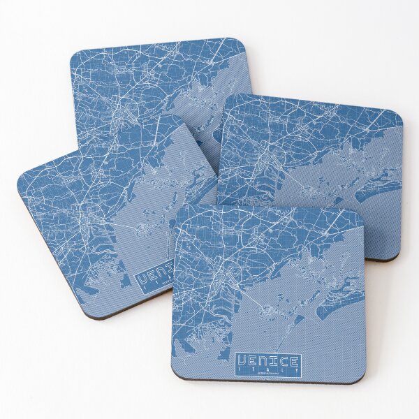 Item preview, Venice City Map of Veneto, Italy - Blueprint designed and sold by deMAP.
