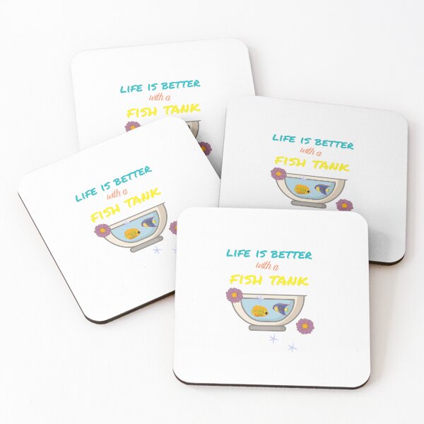 Item preview,  life is better with a fish tank  funny gift Idea for fish tank lovers aquarium  designed and sold by KHELISTORE.