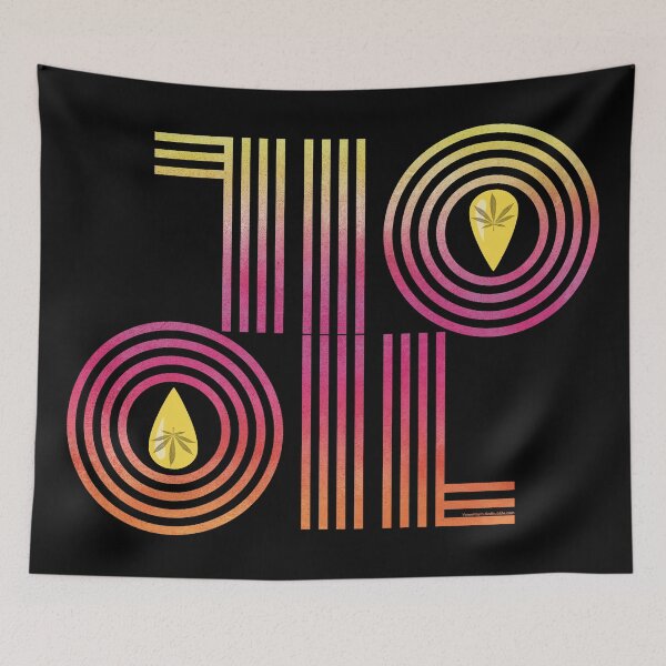 Item preview, 710 Oil Dabs (yellow pink orange) designed and sold by YomeHayin.