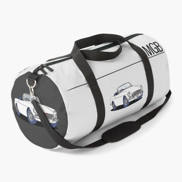 Item preview, MGB luggage bag in white designed and sold by Webazoot Industries - Car Art.