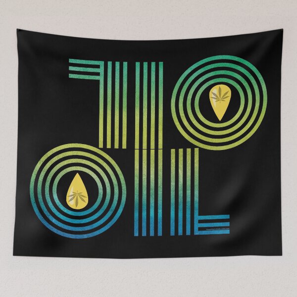 Item preview, 710 Oil Dabs (green yellow blue) designed and sold by YomeHayin.