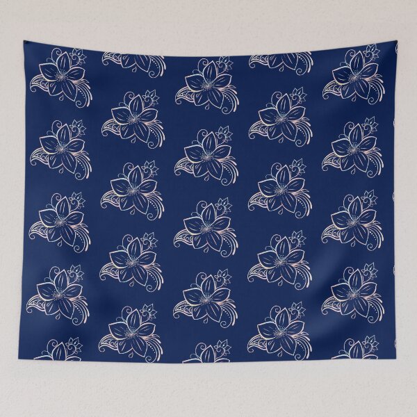 Item preview, Pastel Colored Jasmine Flower Floral Patterns designed and sold by odrito.