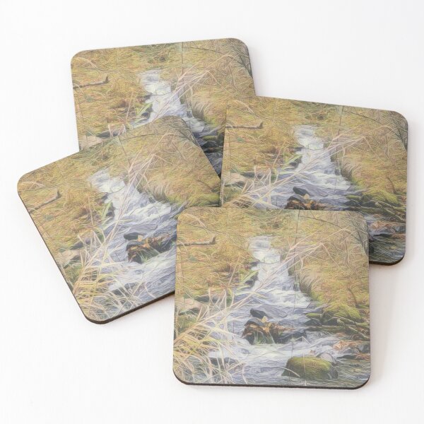 Item preview, Visiting the Stream -Rivers and Streams designed and sold by MistyMorningsOR.
