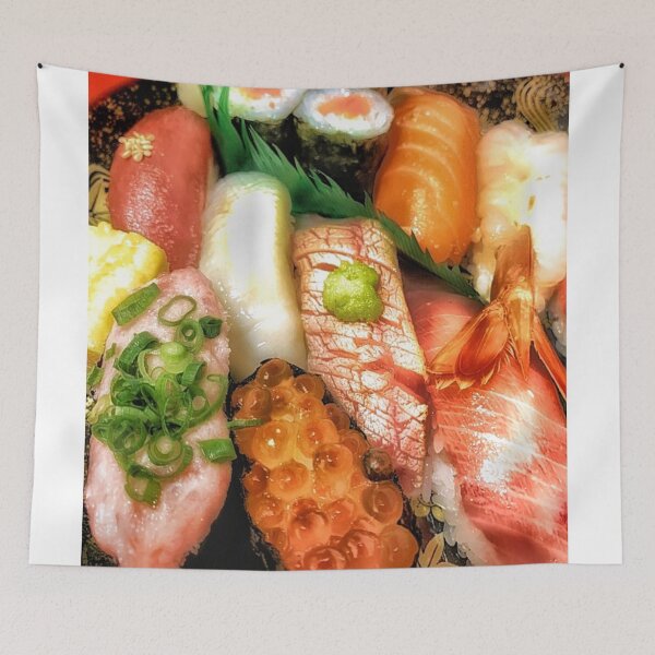 Item preview, Nigiri Sashmi Ahi sake sushi rise designed and sold by Altasdesigner  (OW).