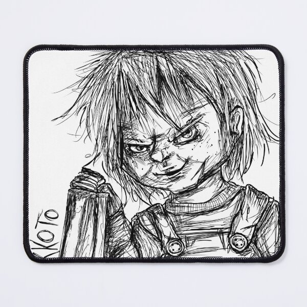 Item preview, Chucky, Child's play, horror killer, horror movie, scary art designed and sold by Hekkoto.