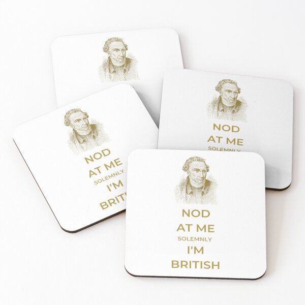 Item preview, Nod at me Solemnly, I'm British designed and sold by DastardLee.