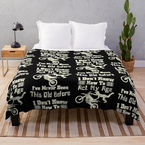 Item preview, Vintage I don't know how to act my age, Funny, Motorcycle Extreme Sport designed and sold by CharJens.