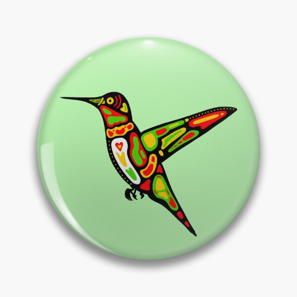 Item preview, Native Abstract Art Hummingbird  designed and sold by JKdigital.