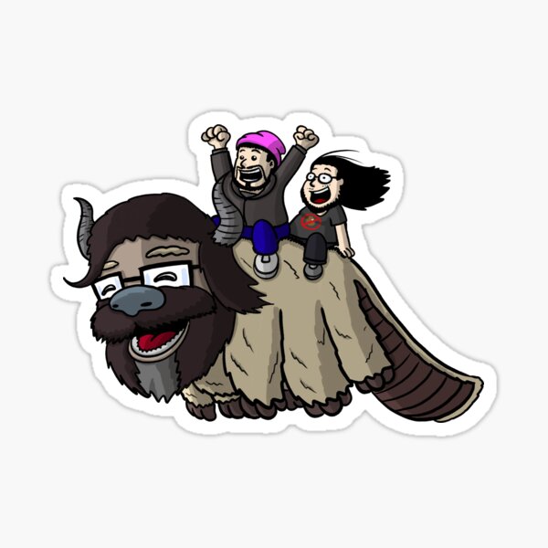 NEVER ENDING TINY MENG by Bry-O Sticker