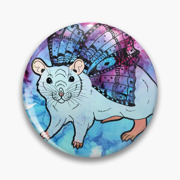 Item preview, Inky Ratterfly Rat designed and sold by WolfySilver.