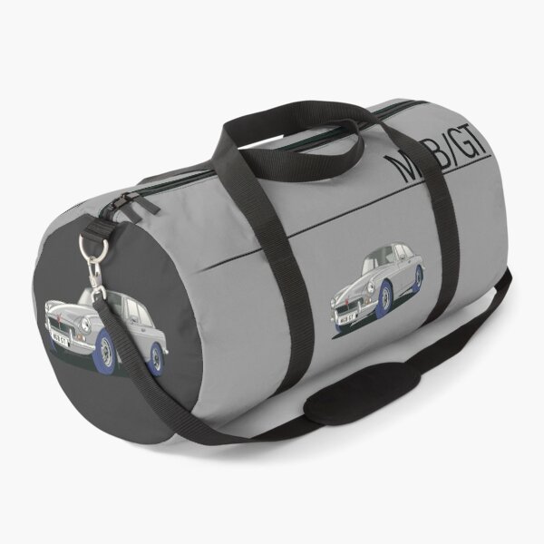 Item preview, MGB GT luggage bag in grey designed and sold by Webazoot Industries - Car Art.