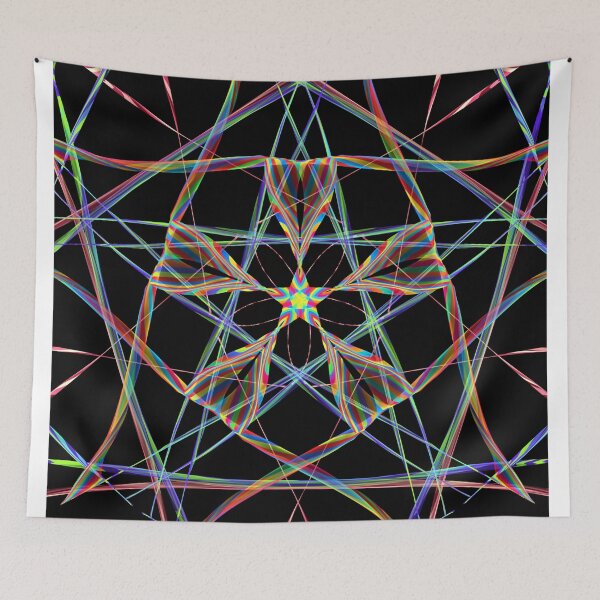 Item preview, Rainbow Star Abstract Art designed and sold by Ariel Guevara.