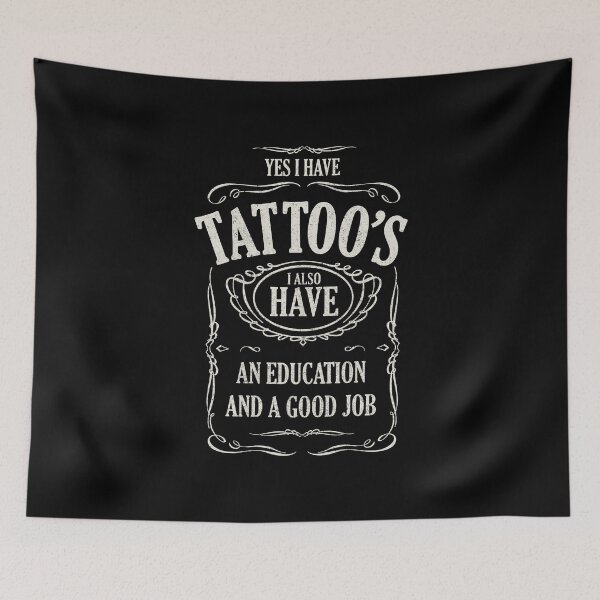 Item preview, Yes I have Tattoo's I also have an education and a career designed and sold by boec gear.