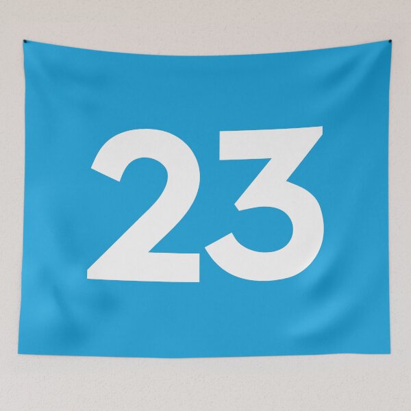 Item preview, 23 ALB. Driver Number 2022 Season (White/Blue BG) designed and sold by FilipeFerreira.