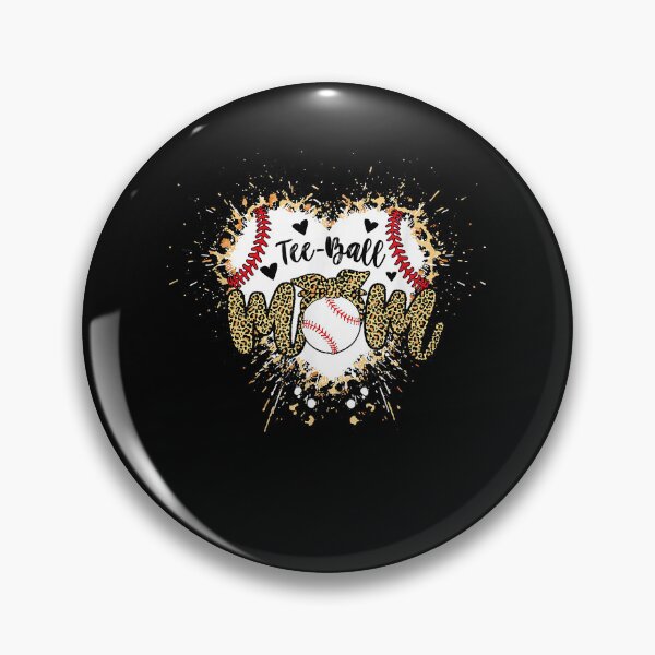 Item preview, Ball Mom Mother's Day Tee Teeball Mom Leopard Funny T-Shirt designed and sold by sweazyyh.