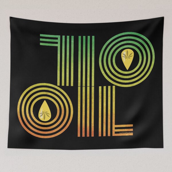 Item preview, 710 Oil Dabs (green yellow orange red) designed and sold by YomeHayin.