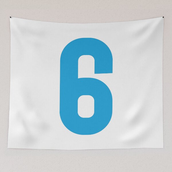 Item preview, 6 ALB. Driver Number 2022 Season (Blue) designed and sold by FilipeFerreira.