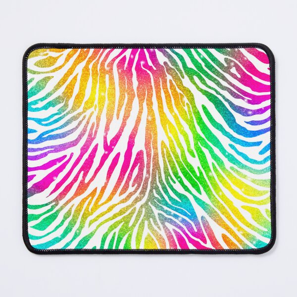 Item preview, Rainbow Glitter Zebra stripes designed and sold by 2MomsKrafts.