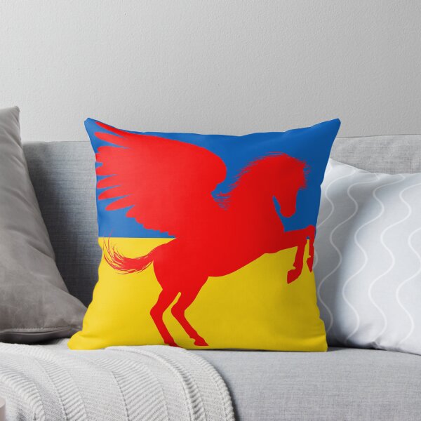 Item preview, Pegasus and Ukrainian Flag  designed and sold by ramazis.