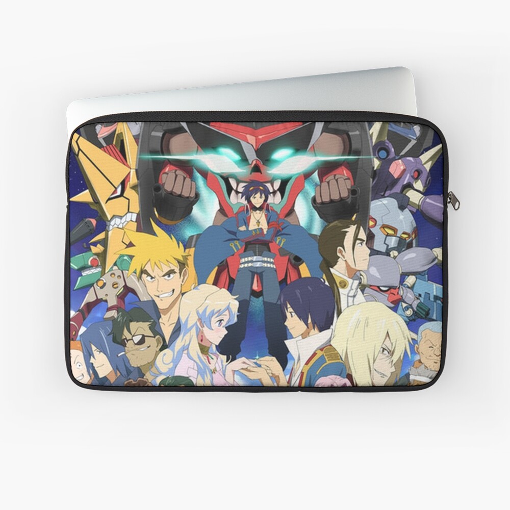 Tengen toppa gurren lagann anime manga dois lados fronha capa de almofada  otaku presente 469 - AliExpress